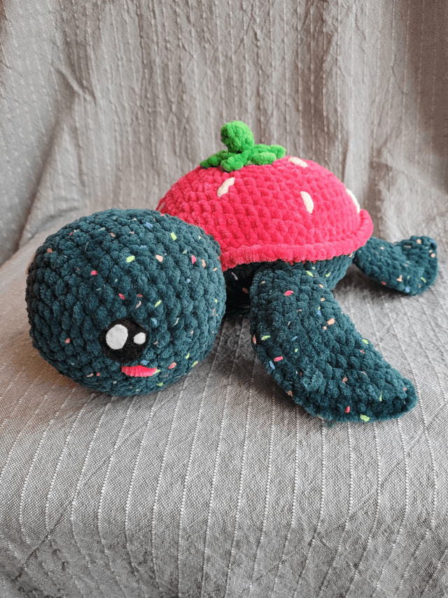 Framboise, la tortue fraise